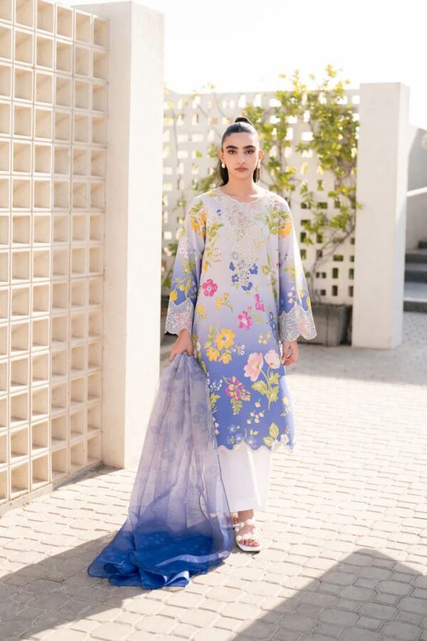Xenia Celestial - Premium Embroidered Evening Gown