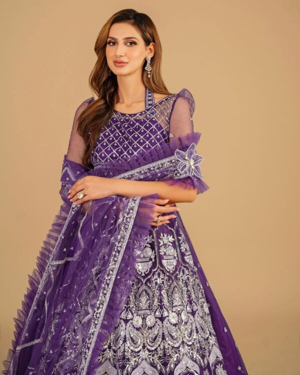 Royal Elegance – Asifa Nabeel Luxury Embroidered Evening Gown