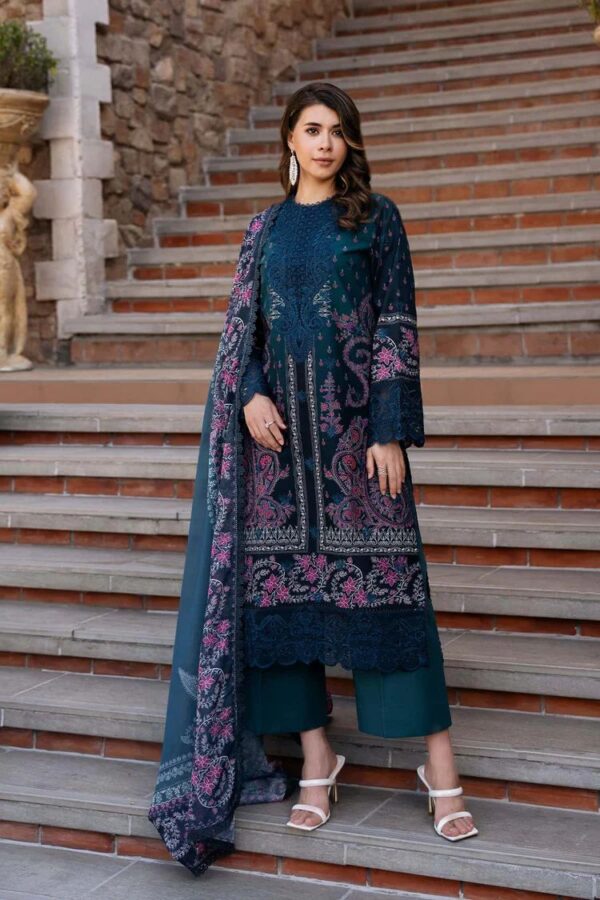 Botanical Bloom: Afrozeh B Fresh Premium Lawn 3-Piece Set