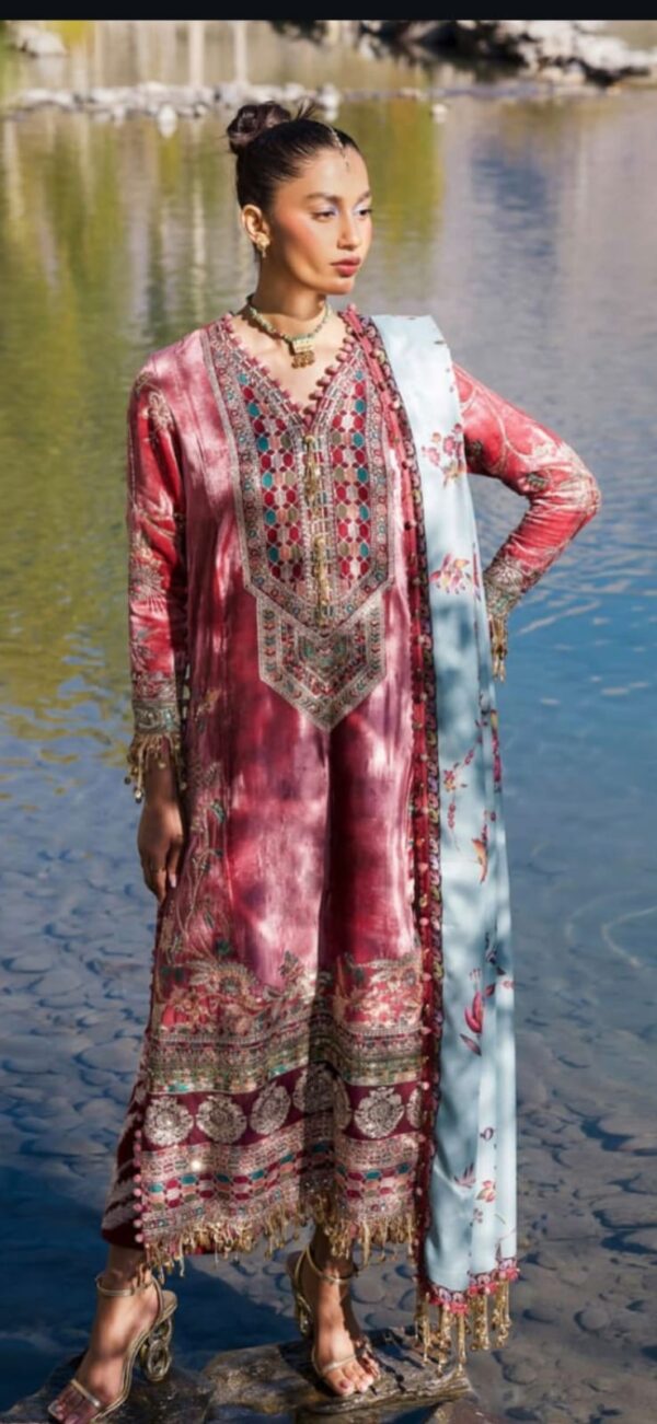 Sana Safinaz Velvet Shirt